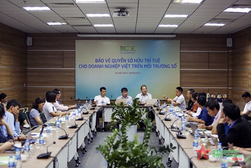 Tọa đàm “Bảo vệ quyền sở hữu trí tuệ cho doanh nghiệp Việt trên môi trường số”